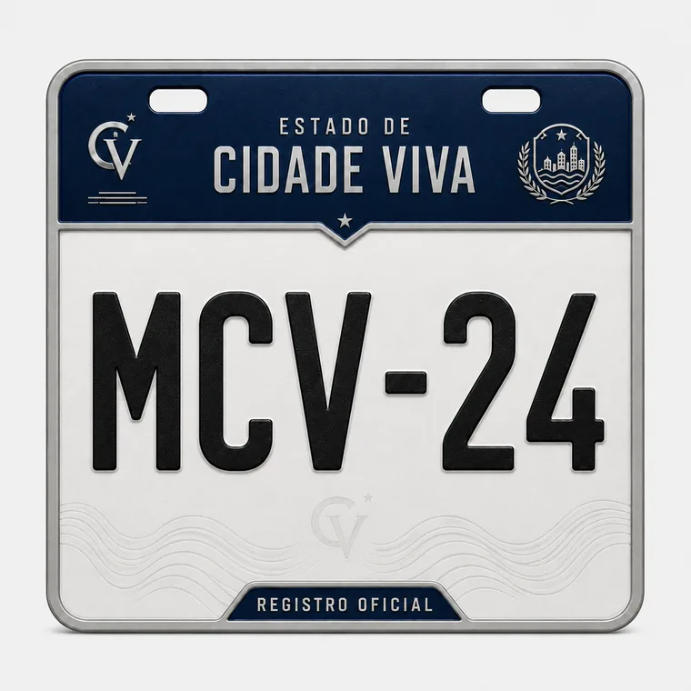 Placa de moto
